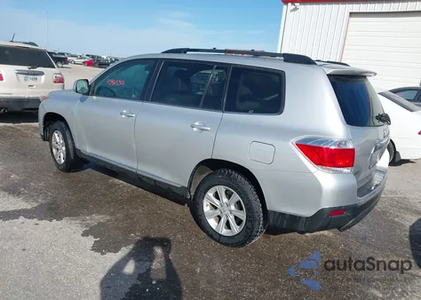 2011 Toyota Highlander Se V6 из США, поврежденный, VIN 5TDBK3EH6BS053661
